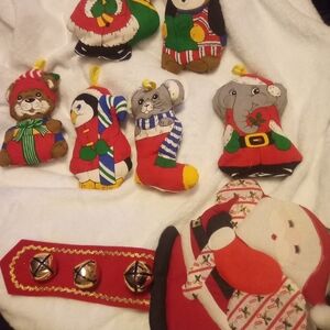 Festive Christmas Ornaments Set